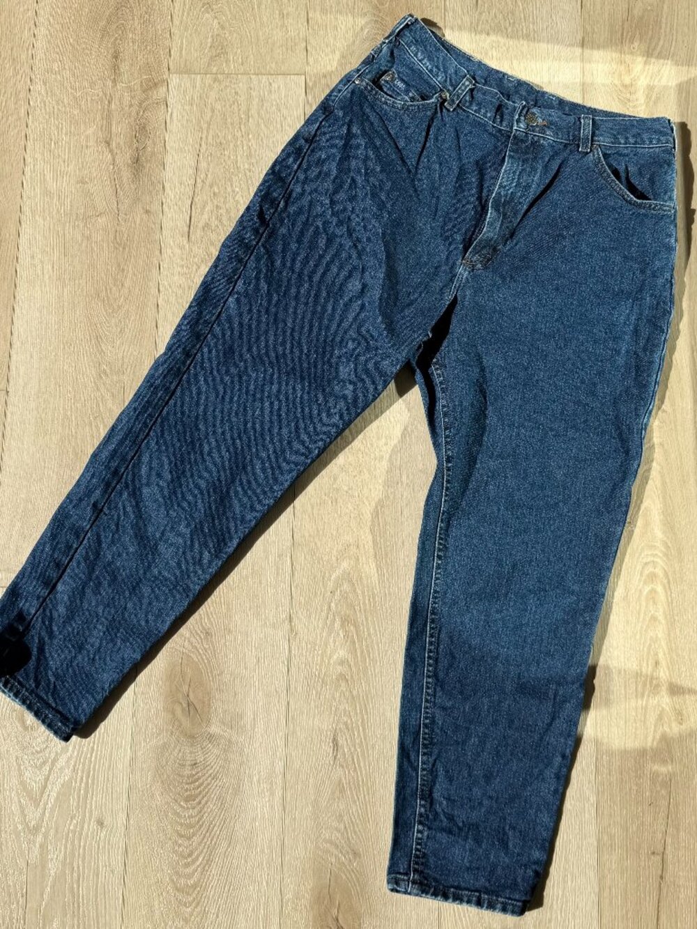 Vintage Lee Medium Dark Wash High Rise Jeans